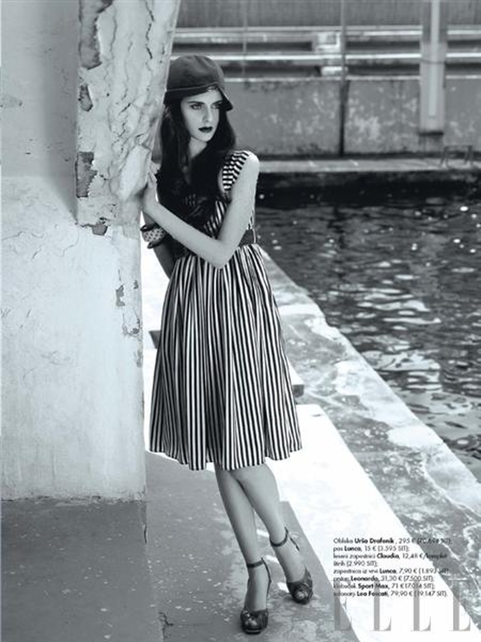 Modna zgodba Diva iz tekoče številke revije ELLE, julij 2007. (foto: Fotografije Fulvio Grisoni)