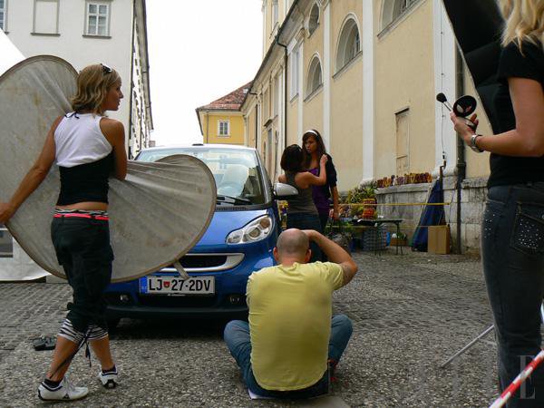 Video: ELLE fotoshooting v centru Ljubljane - Foto: Fotografije: Jelena Juroševič