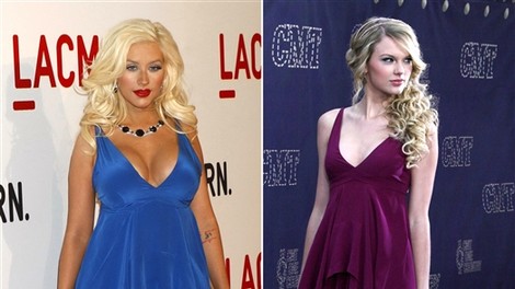 Dvoboj: Christina Aguilera in Taylor Swift