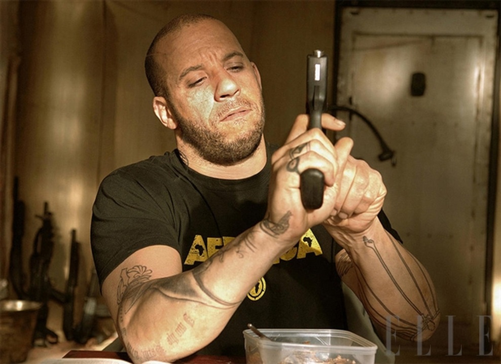 Vin Diesel v filmu Babylon A.D. (foto: Fotografija promocijsko gradivo Babylon Films Ltd., Guy Ferrandis)