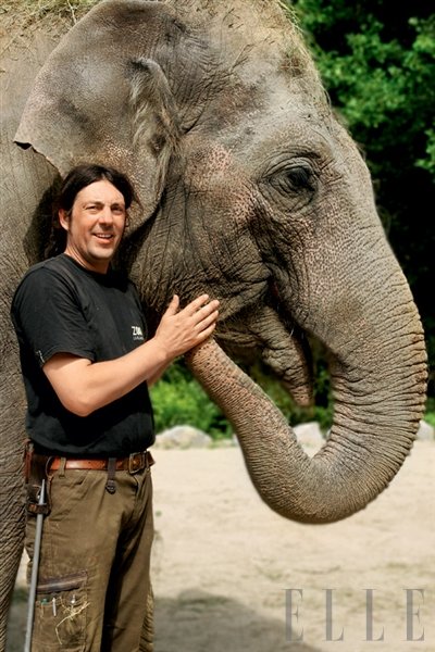 Matija Ramšak: "Brez slona ni ljubljanskega ZOO-ja!" (foto: Fotografija Uroš Zagožen)