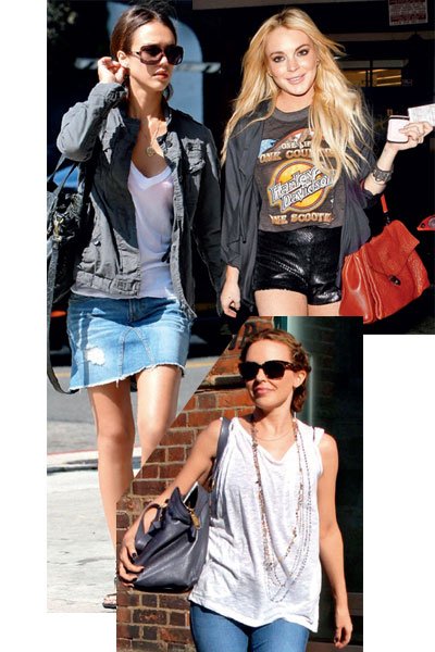 Majica: Jessica Alba, Lindsay Lohan, Kylie Minogue (foto: Fotografjia Reddot)