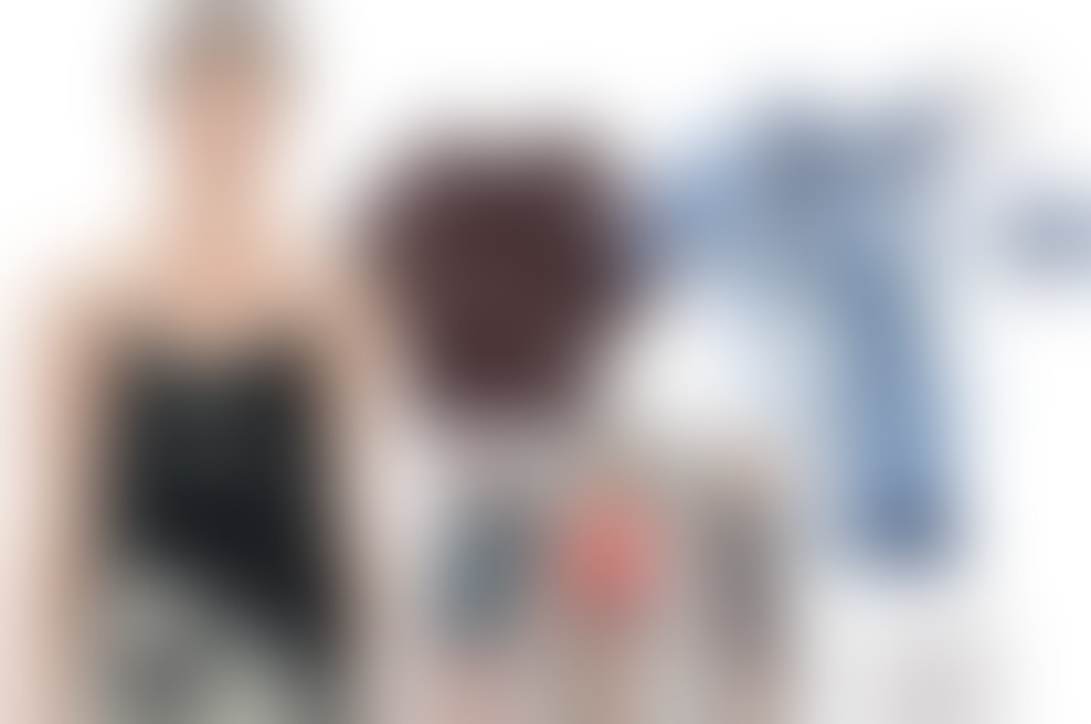 Top 123, 109 € ● bluza Desigual, 69 € ● majica Drykorn, 87,90 € ● kombinezon Supertrash, 129 € ● obleka Stefanel, 169 € ● superge Diesel, 108 € ● obleka Boss Orange, 329 € ● majica MaxMara Weekend, 65 € ● kavbojke Ice Iceberg, 210 € (Fotografije Tadej Windschnurer)