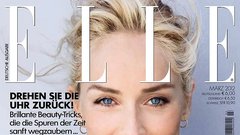 53-letna Sharon Stone na naslovnici nemške Elle.