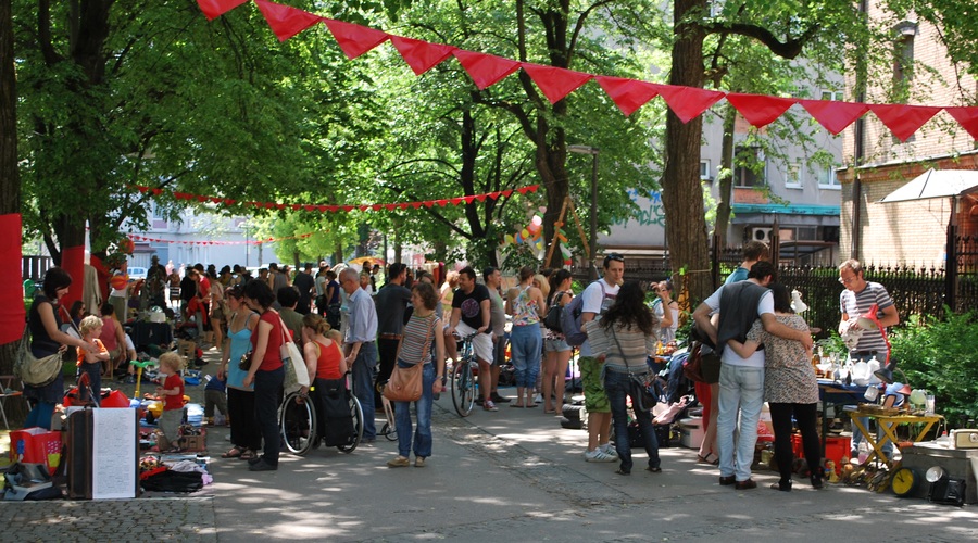 Park Tabor je nazaj, v soboto garažna razprodaja (foto: Boris Beja)