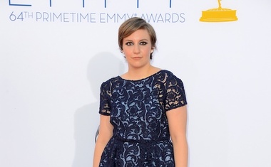 Lena Dunham (obleka Prada)