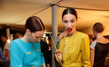 Foto: Pogled v zakulisje Philips Fashion Weeka