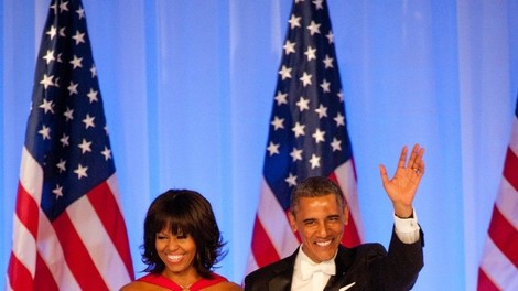 Michelle Obama, (prva) dama v rdečem