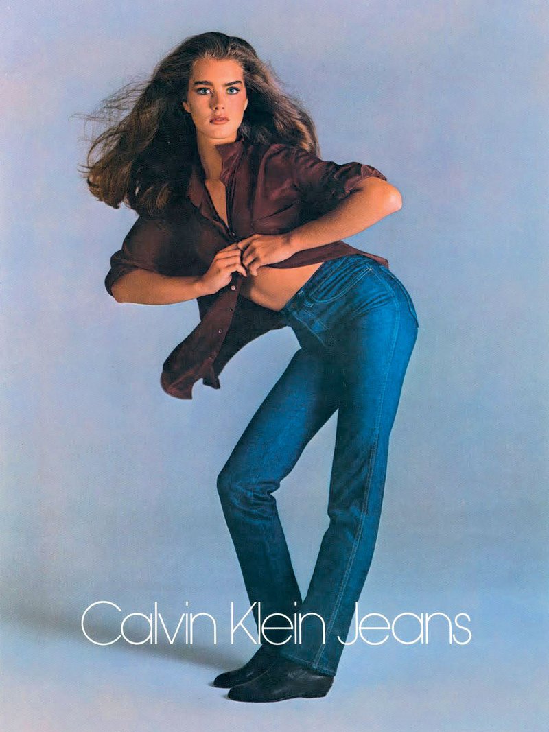 Brooke Shields in Calvin Klein leta 1980 džins popeljejo na modne brvi. (foto: Profimedia, Shutterstock.com, promocijsko gradivo)