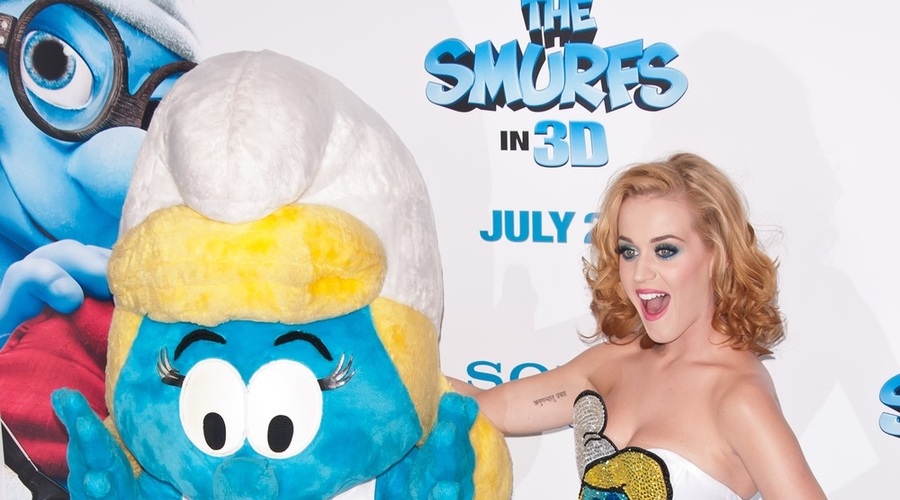 Katy Perry, spogledljiva filmska Smrketa (foto: Profimedia)