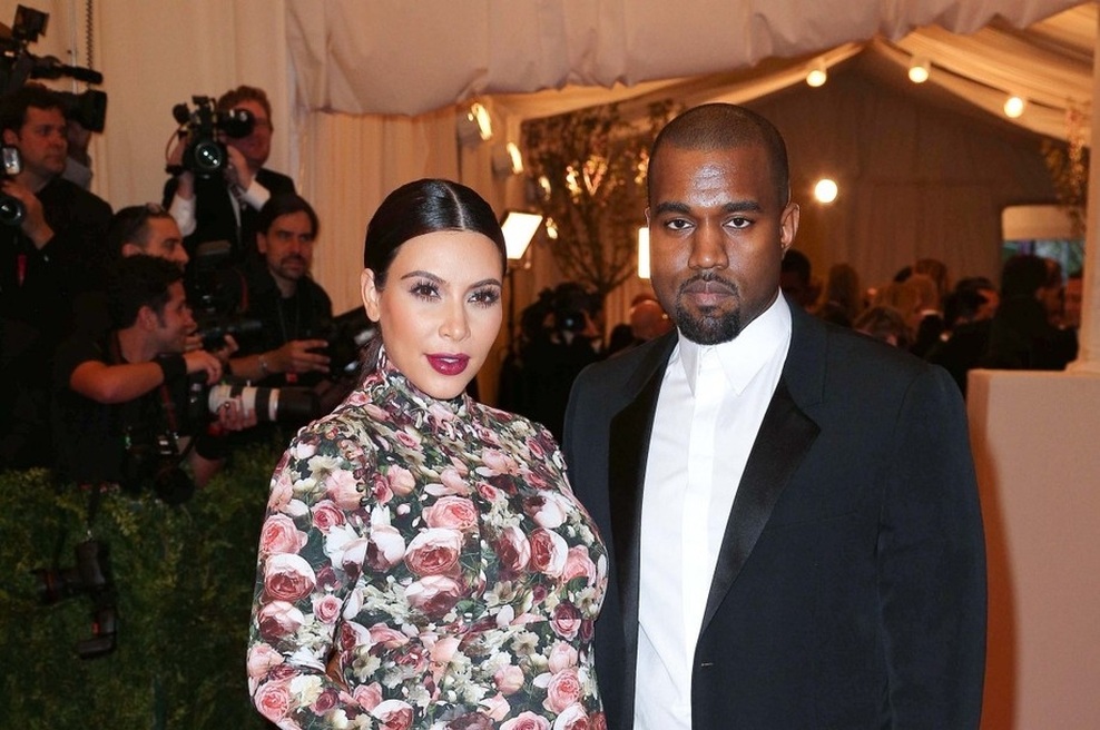 Kim in Kanye sta hčer poimenovala ... (foto: Profimedia)