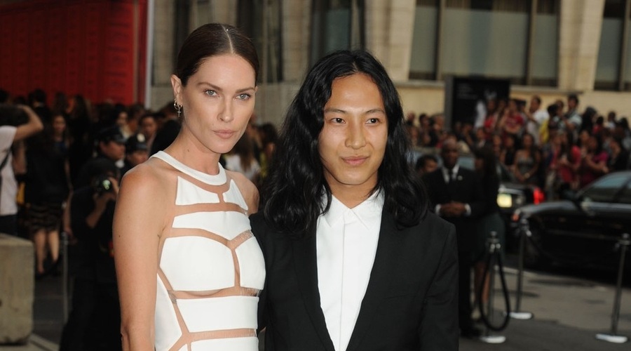 Erin Wasson (v obleki Alexander Wang) in Alexander Wang (foto: Profimedia)