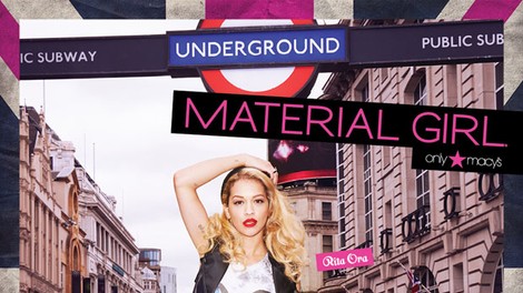 Rita Ora, londonska Material Girl