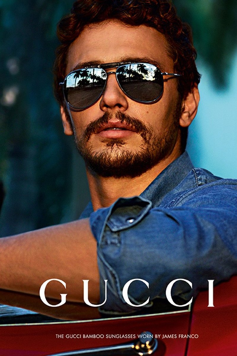 James Franco, lepotec s sončnimi očali Gucci (foto: Profimedia)