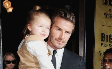 Foto: Prikupna Harper Beckham v prvi vrsti