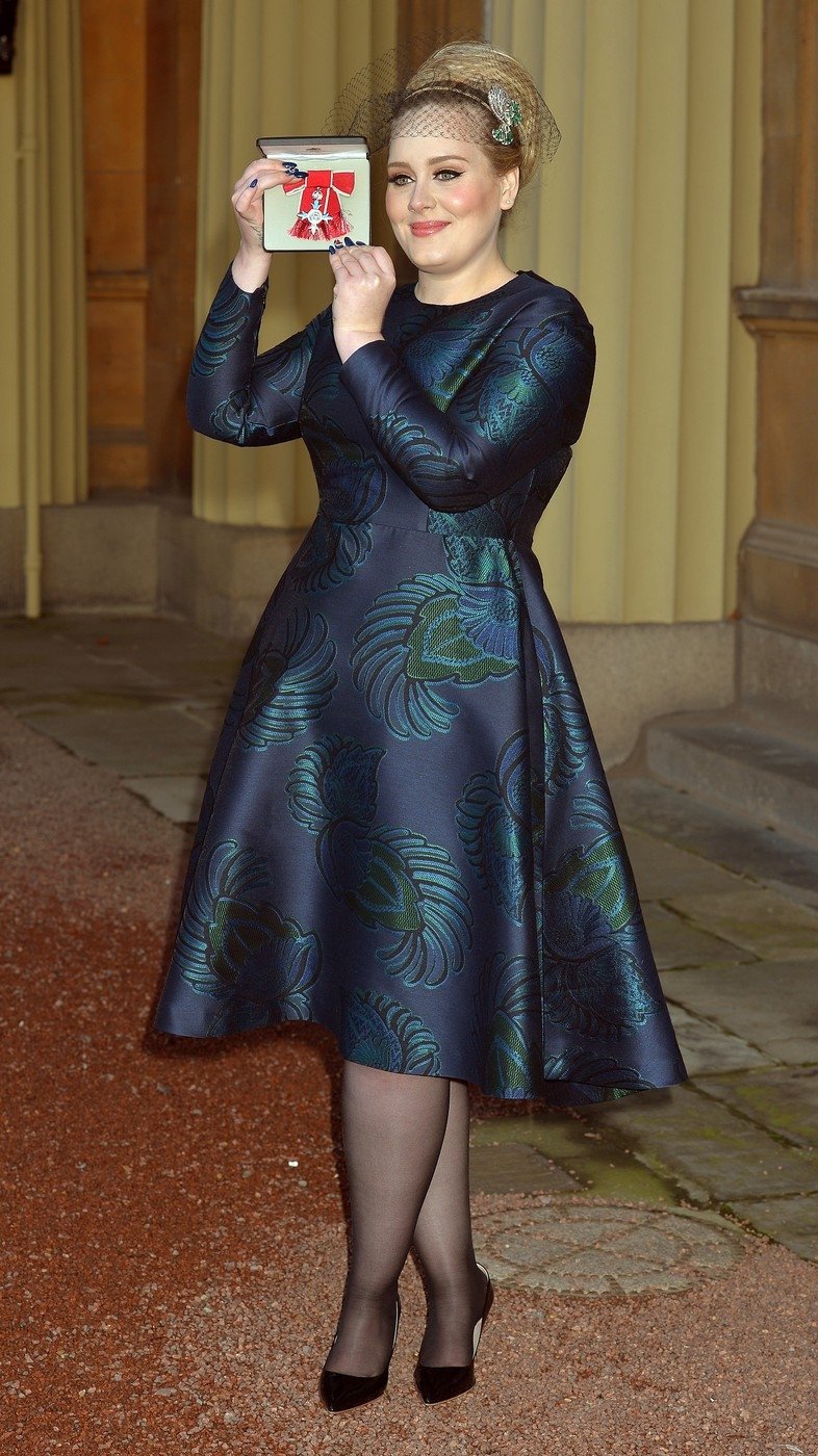 Foto: Adele pri princu Charlesu (foto: Profimedia)
