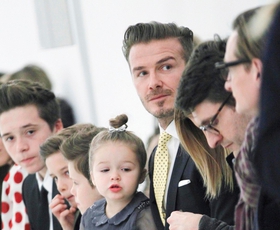 Foto: Družinsko vzdušje pri Victorii Beckham