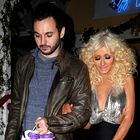 Christina Aguilera: Zaroka in dojenček