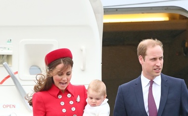 Foto: Prikupni princ George prvič potuje