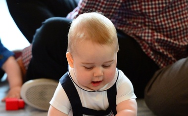 Foto: Mali princ George na igralnih uricah