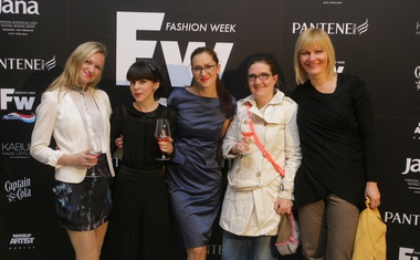 Družabna kronika s torkove večerne revije Fashion Week Aquafresh