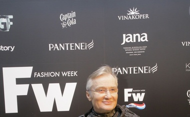 Družabna kronika s torkove večerne revije Fashion Week Aquafresh