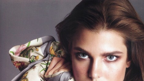 Obraz novih ličil Gucci je Charlotte Casiraghi