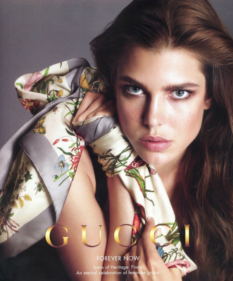 Obraz novih ličil Gucci je Charlotte Casiraghi (foto: Promocijsko gradivo)
