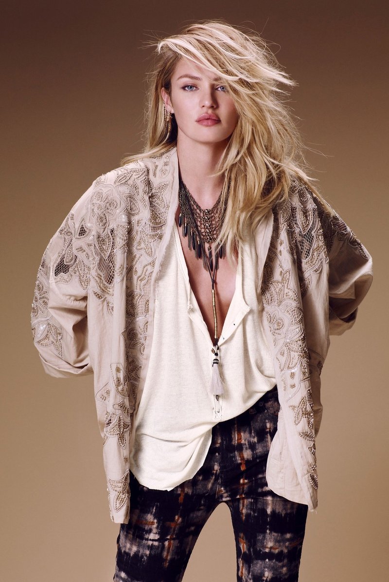 Candice Swanepoel: Nov obraz modne znamke Free People (foto: Profimedia)