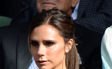 Foto: Becks in Posh v Wimbledonu