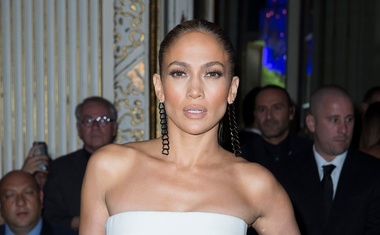 Foto: J. Lo - je to obleka ali kar hlače Versace?