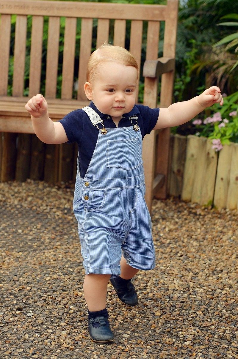 Foto: Vse najboljše, mali princ George! (foto: Profimedia)