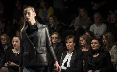 Foto: Obiskovalci na prvem dnevu Ljubljanskega tedna mode #ljfw