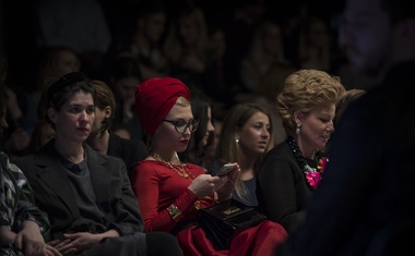 Foto: Obiskovalci na prvem dnevu Ljubljanskega tedna mode #ljfw