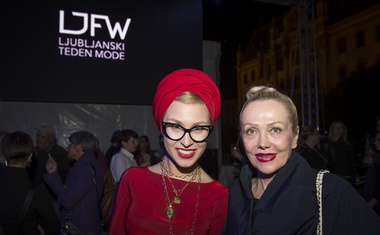 Foto: Obiskovalci na prvem dnevu Ljubljanskega tedna mode #ljfw