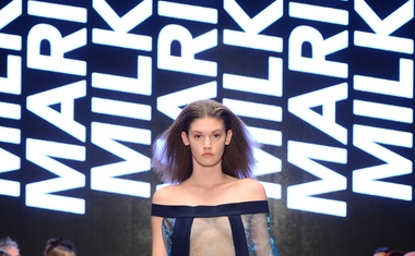 Foto: Kolekcija študentov 1. in 2. letnika NTF na #ljfw