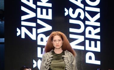 Foto: Kolekcija študentov 1. in 2. letnika NTF na #ljfw