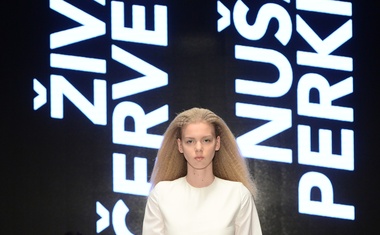 Foto: Kolekcija študentov 1. in 2. letnika NTF na #ljfw