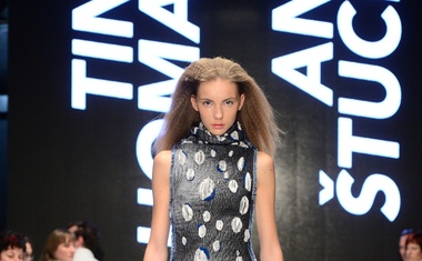 Foto: Kolekcija študentov 1. in 2. letnika NTF na #ljfw