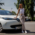 V Ljubljani se z Z. E. TAXIJEM vozite brezplačno! (foto: Renault)