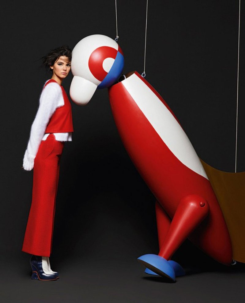 Kendall in Lily v jesenski kampaniji za Fendi (foto: Fendi promo)