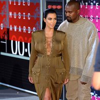 Kim Kardashian in Kanye West (foto: profimedia)