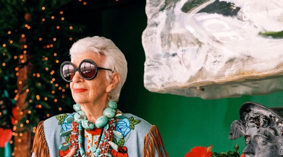 Iris Apfel - modna dama z velikim D (foto: profimedia)