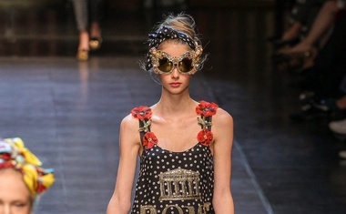 MFW pomlad-poletje 2016: Veliki finale Dolce&Gabbana