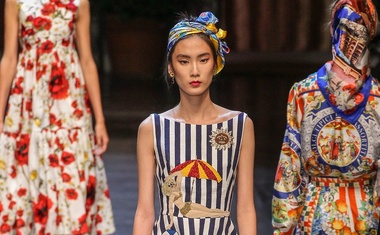 MFW pomlad-poletje 2016: Veliki finale Dolce&Gabbana