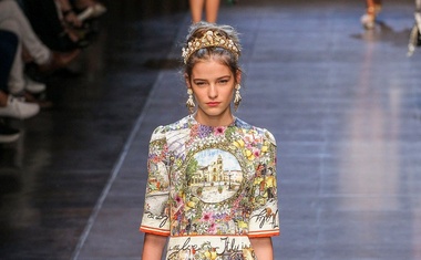 MFW pomlad-poletje 2016: Veliki finale Dolce&Gabbana