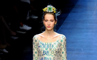 MFW pomlad-poletje 2016: Veliki finale Dolce&Gabbana