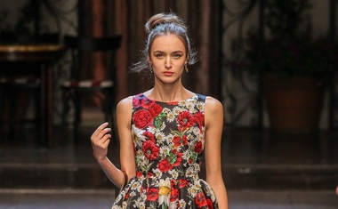 MFW pomlad-poletje 2016: Veliki finale Dolce&Gabbana