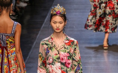 MFW pomlad-poletje 2016: Veliki finale Dolce&Gabbana