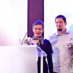 Milena Hrastnik in Dušan Franc Hrastnik (foto: Elle)